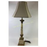 Marble Brass Table Lamp