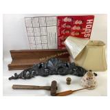 Indiana Basketball Poster, Lampshades, Shelf