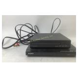 Sony CD/DVD Player, Funai CD Player
