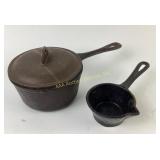 Cast Iron Saucepan With Lid, Taiwan