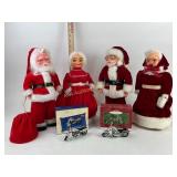 Santa Claus, Mrs. Claus Figures, Hallmark Ornament