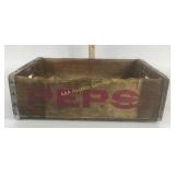 Pepsi Wooden Crate With Handles