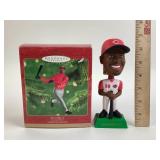 Ken Griffey Jr. Bobblehead & NOS Hallmark Ornament