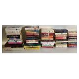 Books by Sandra Brown, Lee Child, Janet Evanovich