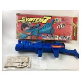 Remco Sysytem Seven 7 Way Task force toy, Gun