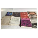 Sheet Music, Instructional Manuals