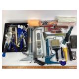 Painting Tools, Brushes, Caulk Guns