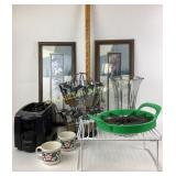 Black & Decker Toaster, Pfaltzgraff Mugs, Spice Ra