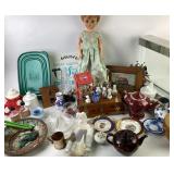 Ceramic Tableware, Figurines, Doll, Jewelry Box