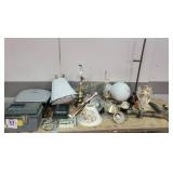 Home Decor, Lamps, toolbox, George Foreman Grill
