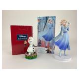 "Dreaming of Summer" Figurine and  Frozen 2 Els