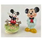 Mickey Mouse Coin Bank and Japan Mickey Mouse Musi