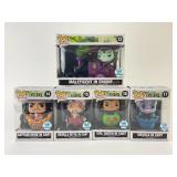 Funko: Captain Hook, Evil Queen, Maleficent, Cruel
