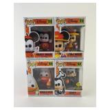 Funko: Donald, Mickey, Minnie, and Goofy Figurines