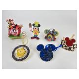 (6) Mickey Mouse and Wish Ornaments