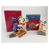 "Bringing Holiday Cheer" and "Happy Haunting" Figu