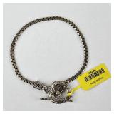 925 Sterling Silver Bracelet. Total Weight:6.53 gr