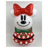 Minnie Mouse Lighted Snowman Blow Mold