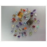 Loose Gemstones Incl. Aquamarine, Amethyst, Ect.