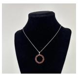 925 Sterling Silver Necklace featuring a Pendant w