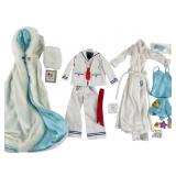 (3) Gene Doll Outfits: 1997 Gene Sea Spree, 2000 G