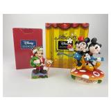 "Holiday Cheer For All" Figurine and Mickey Mou