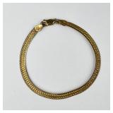 925 Sterling Silver Gold-toned Bracelet. Total Wei