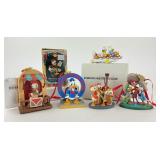 (6) Disney Duck Ornaments