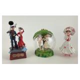 (3) Mary Poppins Ornaments