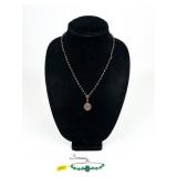 925 Sterling Silver Bracelet made in India and Nec