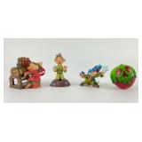 (4) Snow White and The Seven Dwarfs Ornaments