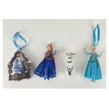 (4) Frozen Ornaments