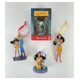 (4) Pocahontas Oranments
