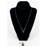 925 Sterling Silver Necklace and Pendant