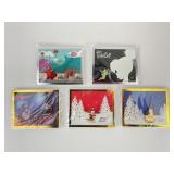 (5) Pins: Mickey Mouse, Turning Red, Belle, Tinker