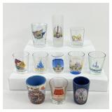 Shotglasses: Contemporary Resort, Assorted Walt Di