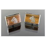 925 Sterling Silver Cufflinks featuring Horse Head