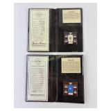 Lab Grown Citrine and Zircon Gemstones Still Seale