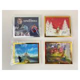 (4) Pins: Bunny and Ducky, Captain America, Mickey