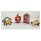 (4) Who Framed Roger Rabbit Ornaments