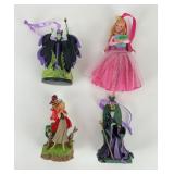 (4) Sleeping Beauty Ornaments