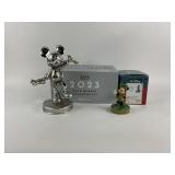 "Wishing on a Shamrock" Figurine and Mickey
