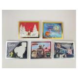 (5) Pins: Captain America, Cinderella, The Mandalo