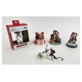 (5) Disney Dog Ornaments