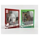 Big Hero 6 Figurine and Zootopia Figurine