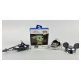 (4) Star Wars Mandalorian  Ornaments