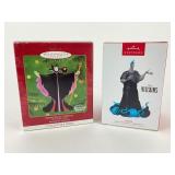 Hades and Maleficent Keepsake Ornaments