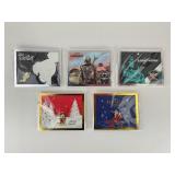 (5) Pins: Lightyear, Tinkerbell, Mandalorian, Fant