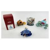 (5) Cinderella Ornaments
