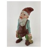 Moss MFG Co. Gnome Dwarf Cast Iron Coin Bank Circa